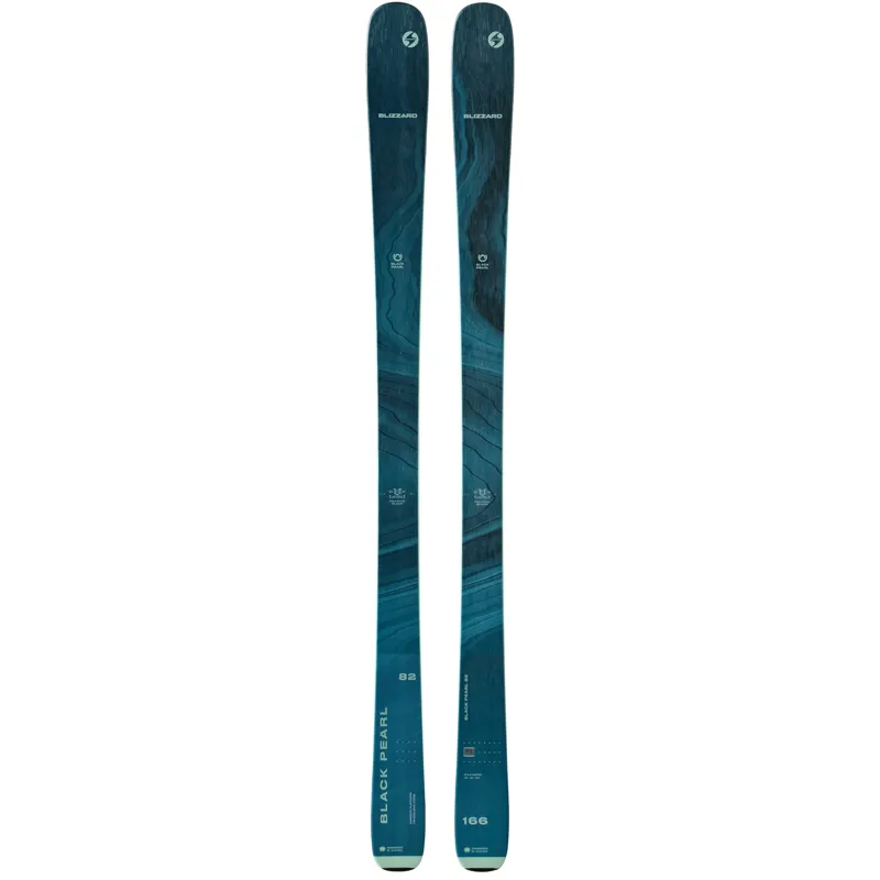Blizzard Black Pearl 82 Womens Skis - Skis Only-1
