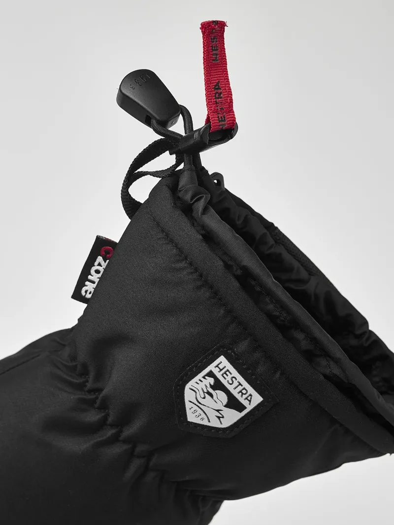 Hestra CZone Cosmo Ski Gloves in Black-3