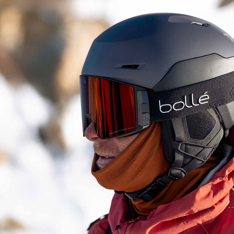 Bollé Blackridge Goggles with Category 0-4 Phantom Lens in Black-4