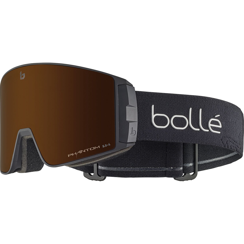 Bollé Blackridge Goggles with Category 0-4 Phantom Lens in Black-1