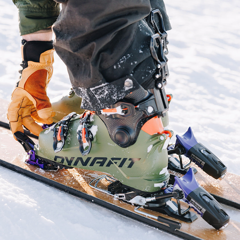 CAST Freetour 2.0 Pivot 15 Freeride Ski Binding 95mm Brake In Purple-2