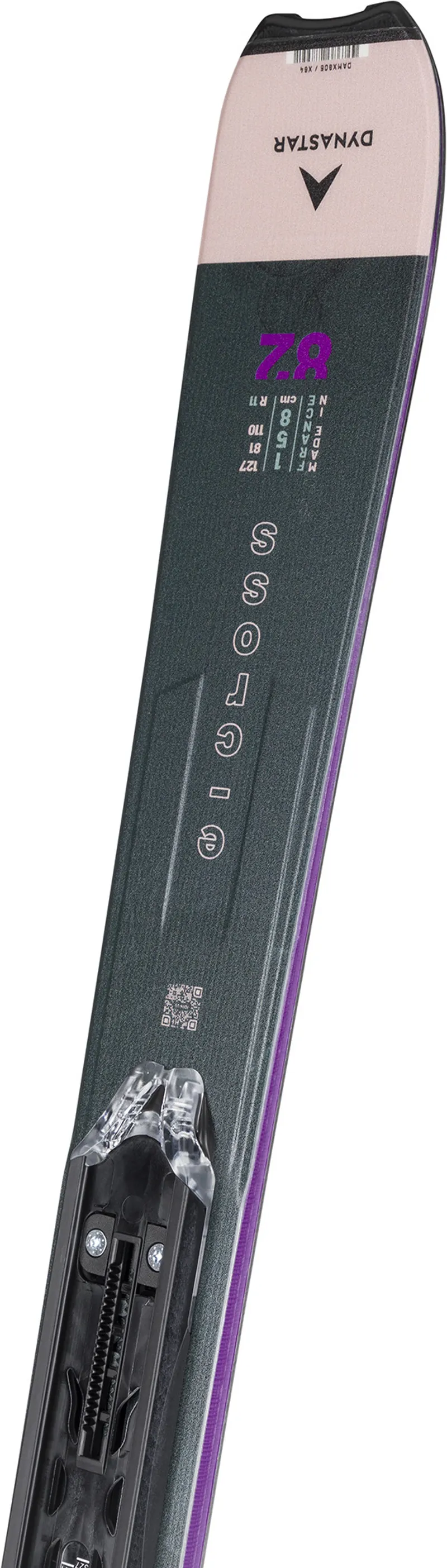 Dynastar E-Cross 82 2024 Womens All Mountain Skis with Look NX Bindings-4