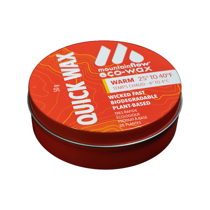 mountainFLOW Wax Quick Wax Rub On Wax - Warm Conditions