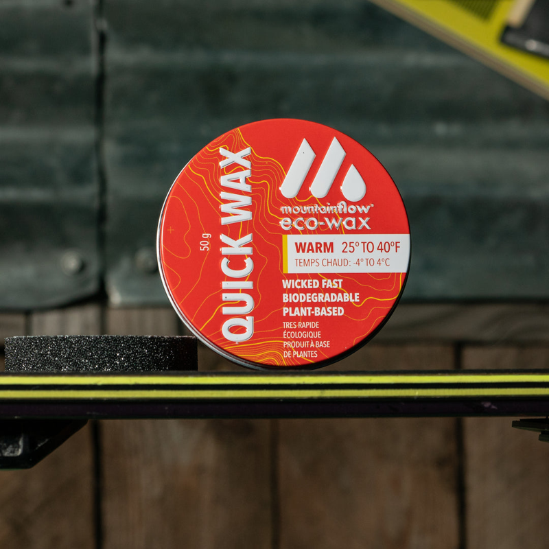 mountainFLOW Wax Quick Wax Rub On Wax - Warm Conditions-3