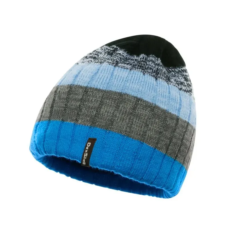 DexShell Gradient Waterproof and Windproof Breathable Beanie Hat Blue