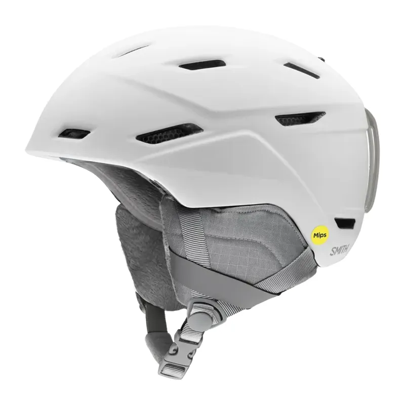 Smith Prospect Jnr MIPS Ski and Snowboard Helmet in Matt White