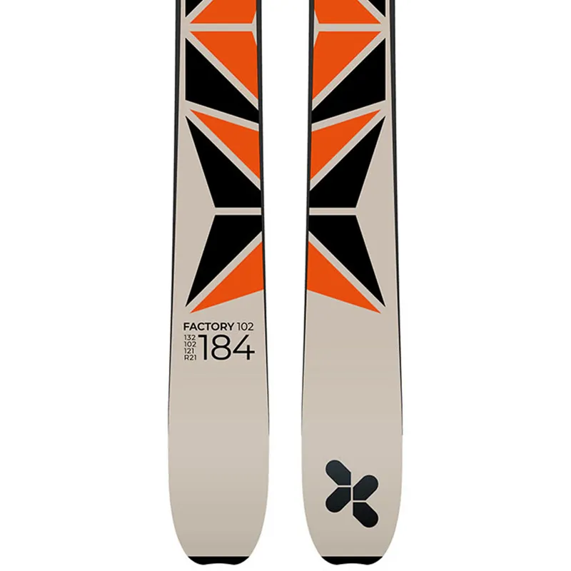 Extrem Factory 102 Freeride Skis - Skis Only-2