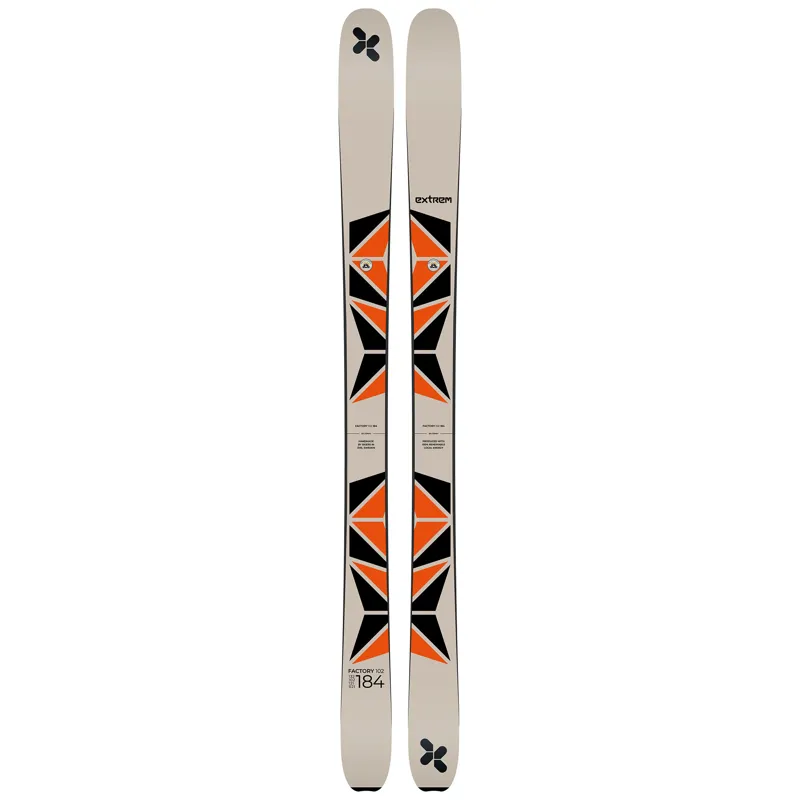 Extrem Factory 102 Freeride Skis - Skis Only-1