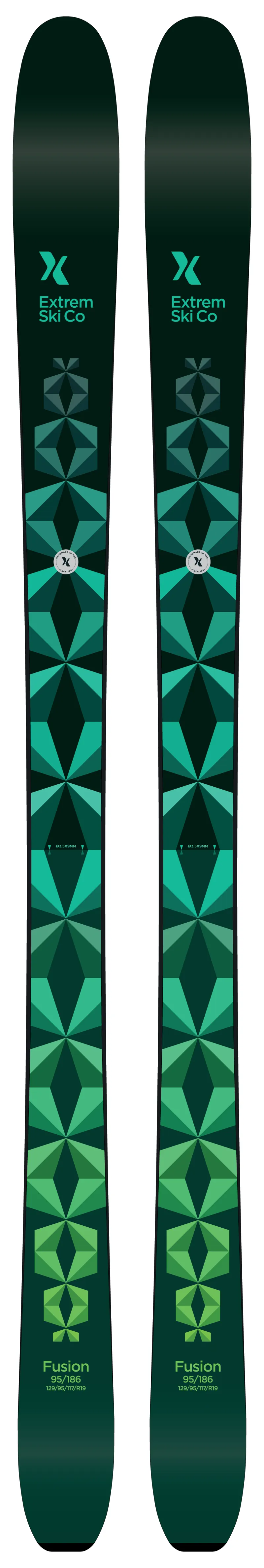 Extrem Ski Co Fusion 95 Skis 2026 - Skis Only-1