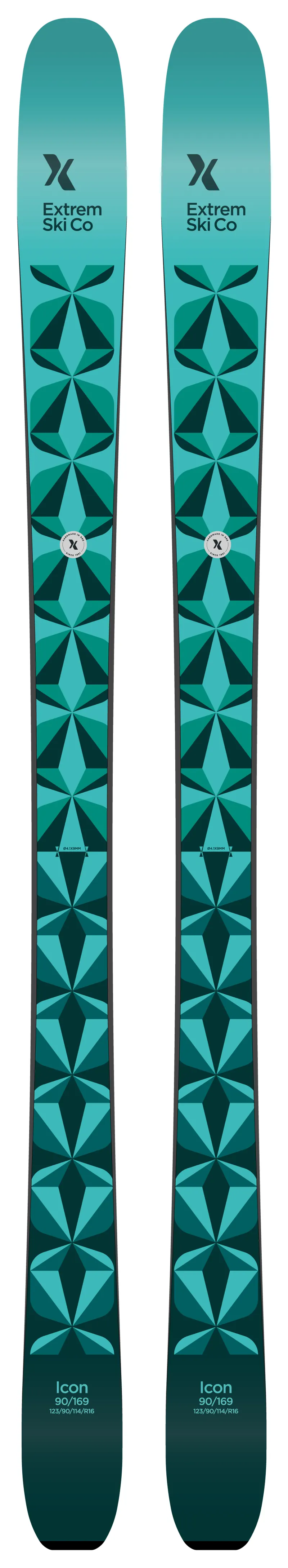 Extrem Icon 90 Women's Skis 2026 - Skis Only-1