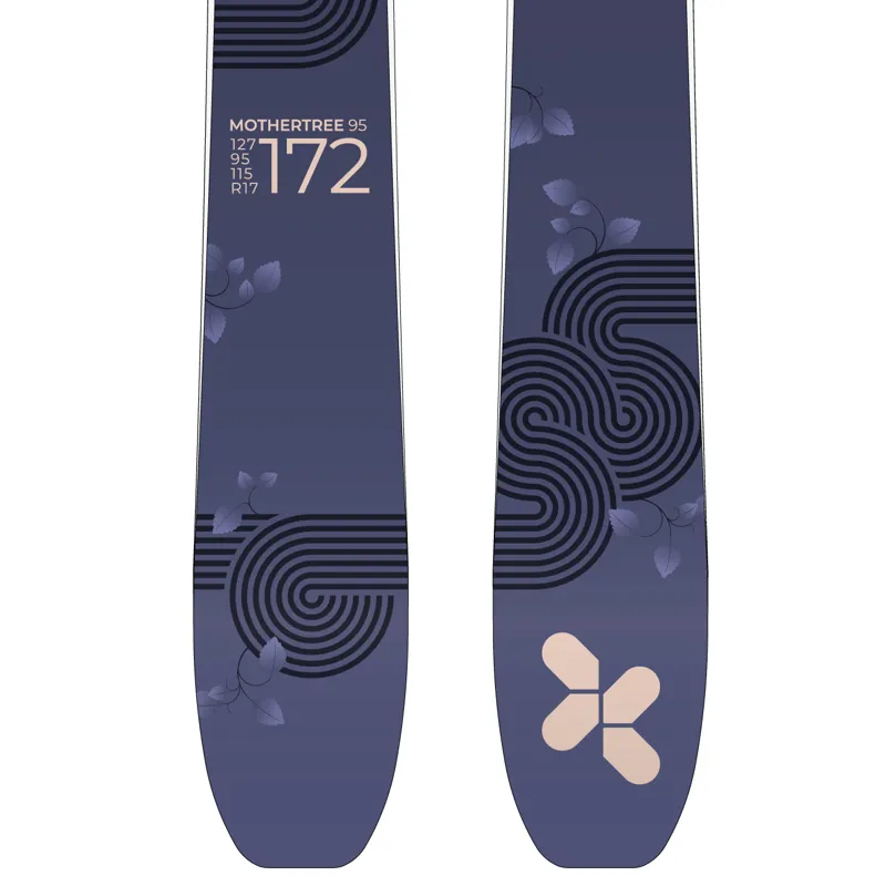 Extrem Mothertree 95 All-Mountain Ski - Skis Only-2