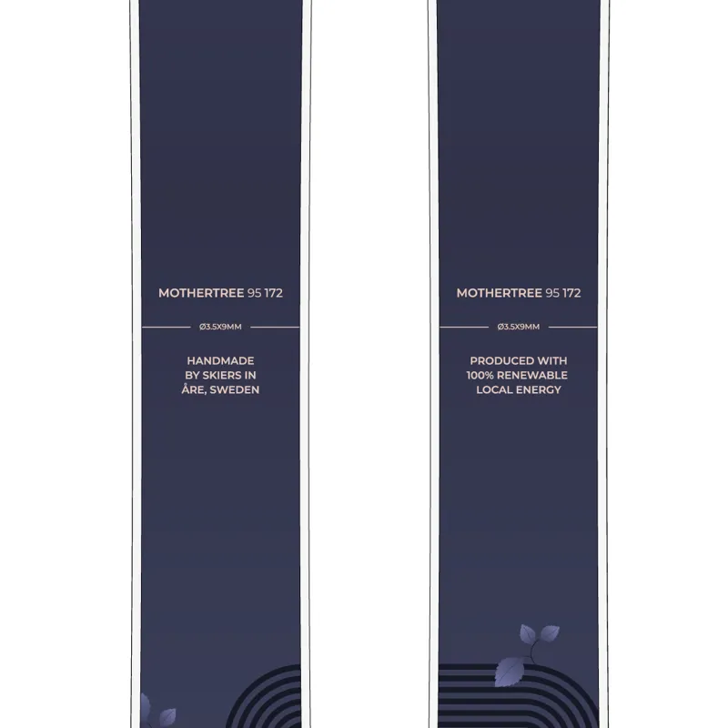 Extrem Mothertree 95 All-Mountain Ski - Skis Only-3