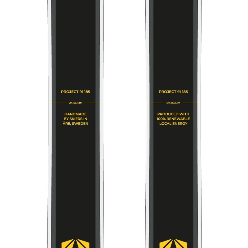 Extrem Project 91 All-Mountain Skis - Skis Only-3