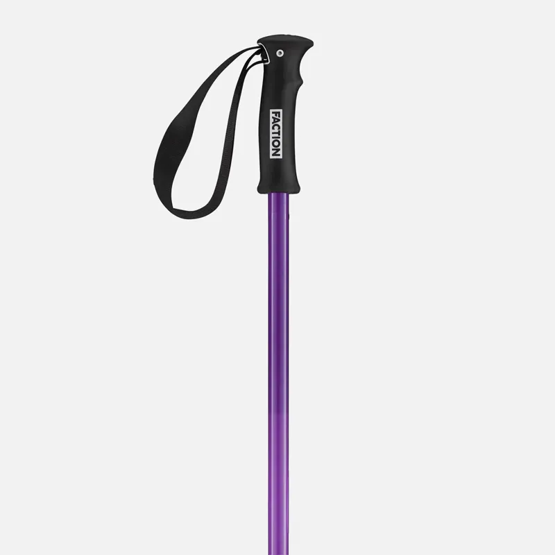 Faction Dancer Ski Poles in Purple-3