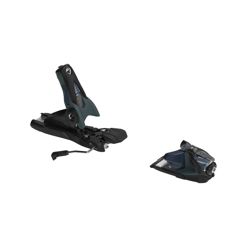 Look SPX 13 Ski Bindings in Petrol Blue with 110mm Brakes