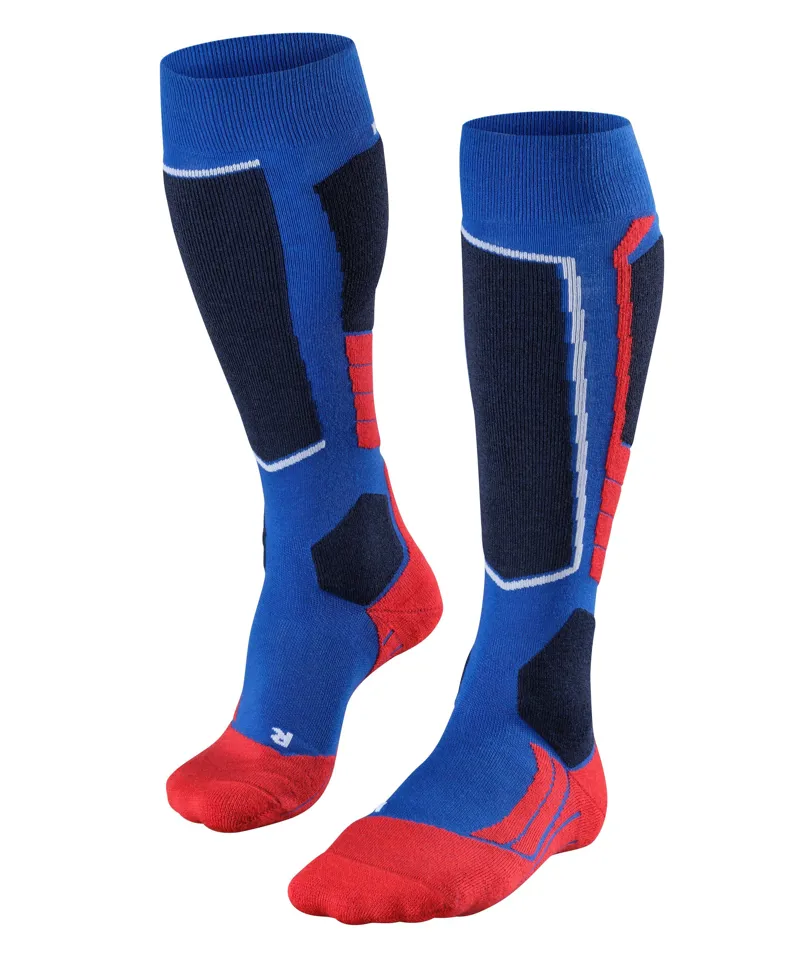 Falke SK2 Ski Socks Mens With Medium Cushioning in Olympic Blue