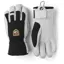 Hestra Army Leather Patrol Ski Gloves in Black and White