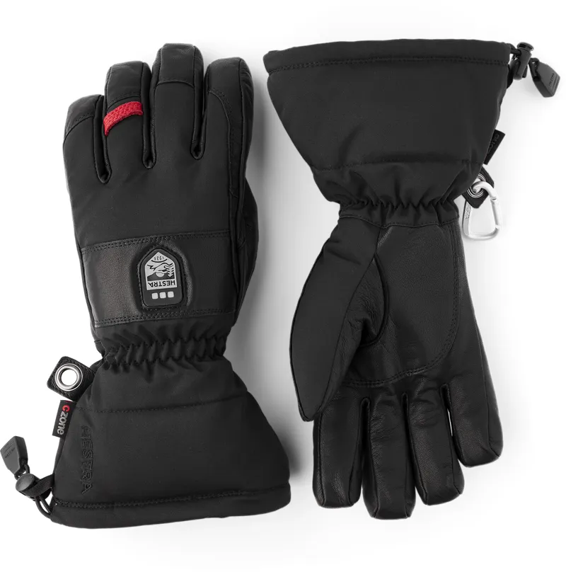 Hestra Gloves Power Heater Gauntlet Heated Gloves In Black