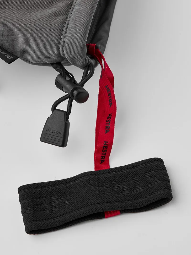 Hestra Gloves Power Heater Gauntlet Heated Gloves In White and Grey-5