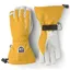 Hestra Gloves Army Leather Heli Ski Unisex 5 Finger Gloves Mustard