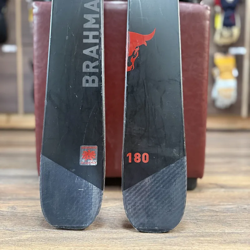 Blizzard Brahma Men's Skis 180CM with Look SPX Alpine Binding Pre owned-3