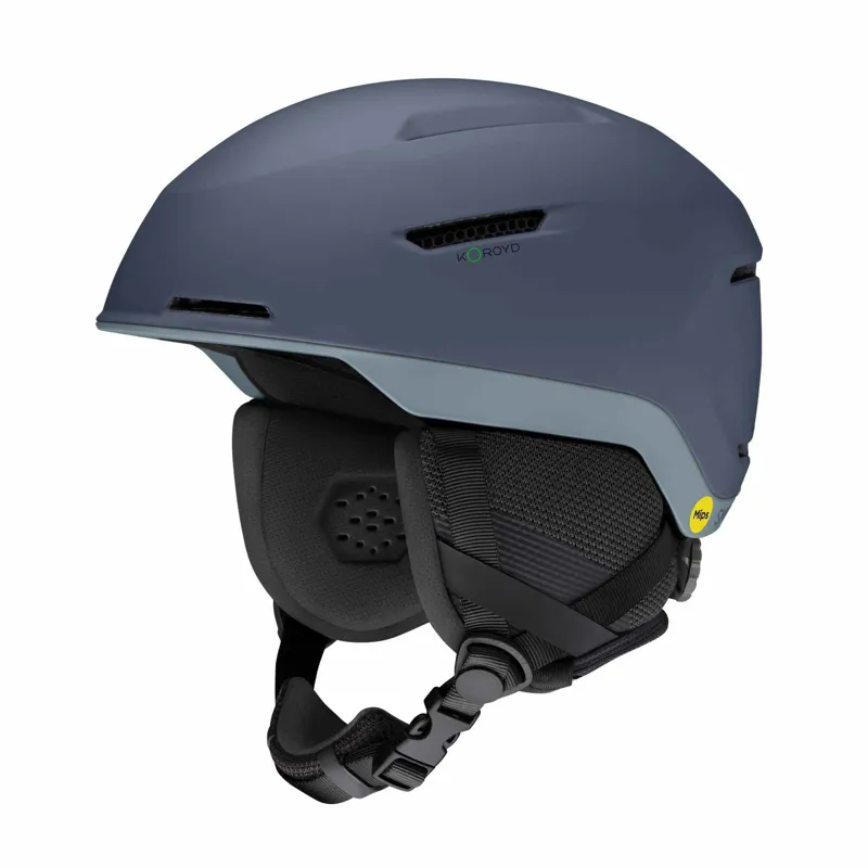 Smith Altus MIPS Ski Snowboard Helmet in Matte Royal Navy Wolf Gray
