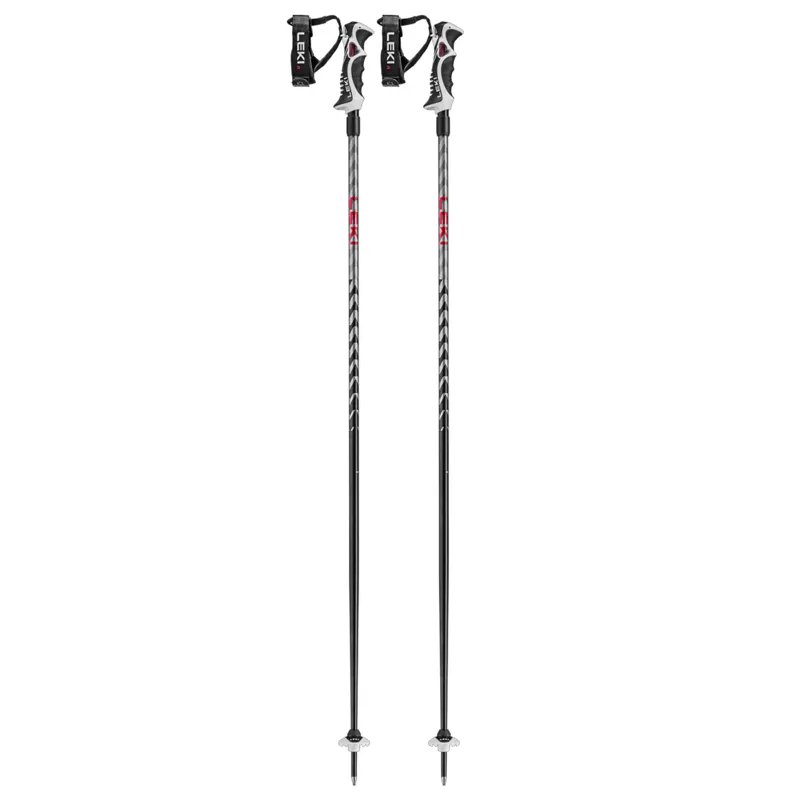 Leki Hot Shot S Ski Poles with Shot Holders-1