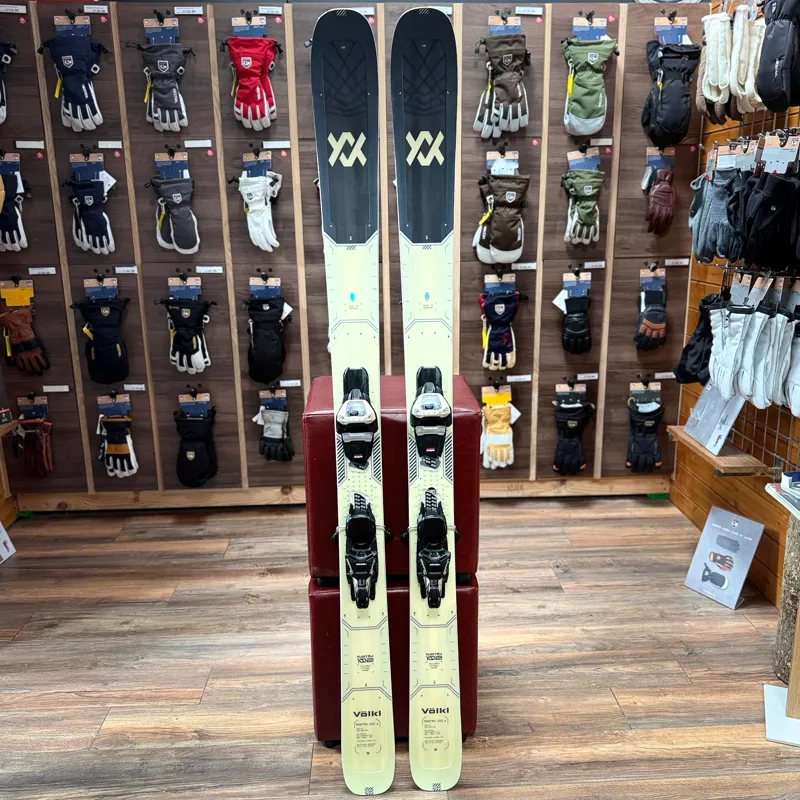 Volkl Mantra 102 Ex-Demo All Mountain Ski with Marker Griffon Bindings-1
