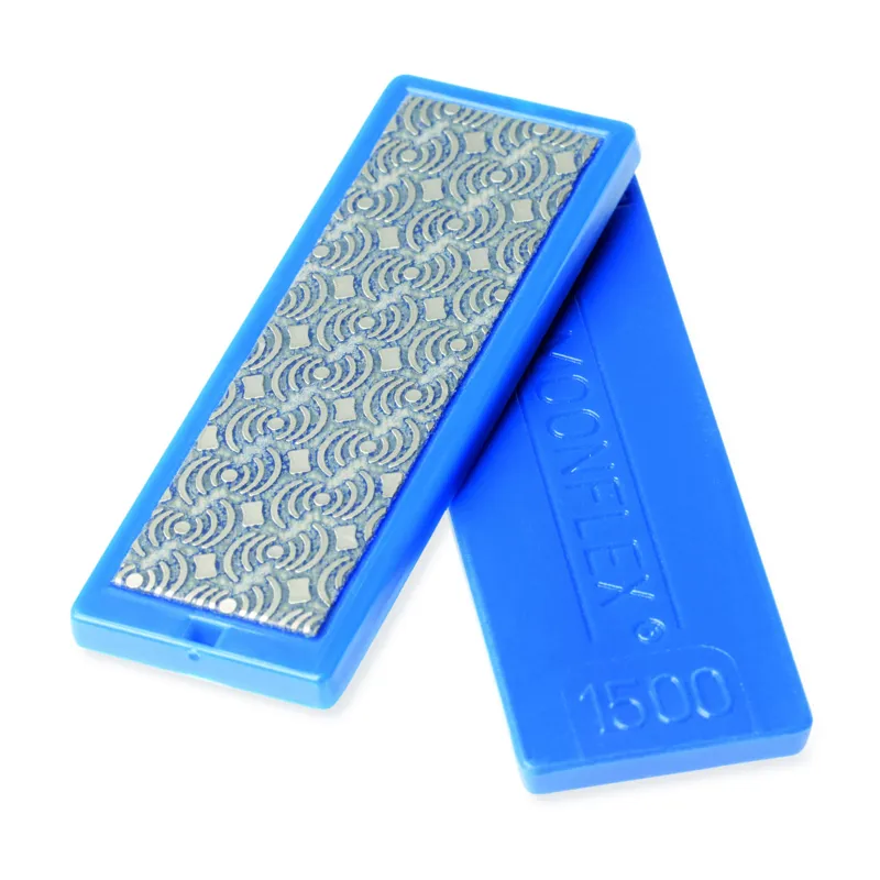 Diamond Files ski tuning and snowboard edges 1500 grit mini blue