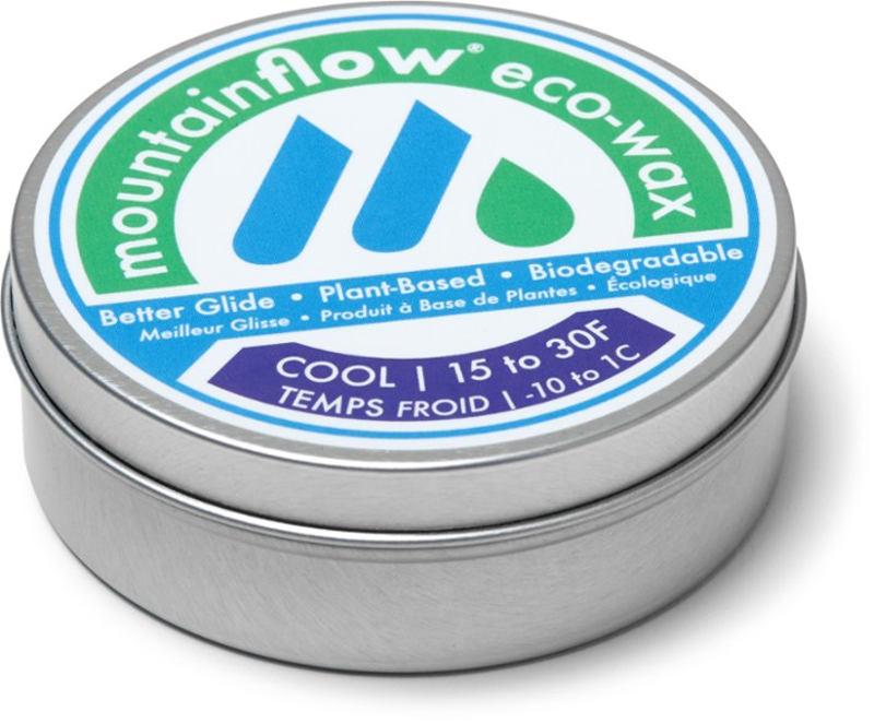 mountainFLOW Quick Wax Ski and Snowboard Wax -  Cold Conditions