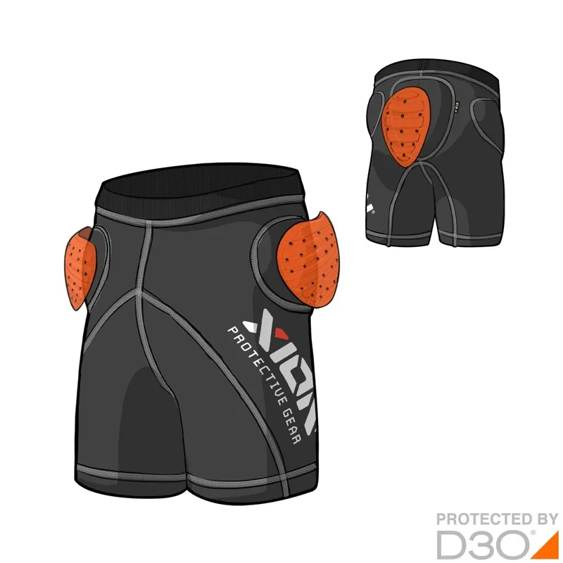 Xion Protective Gear Freeride Junior Padded Shorts-2