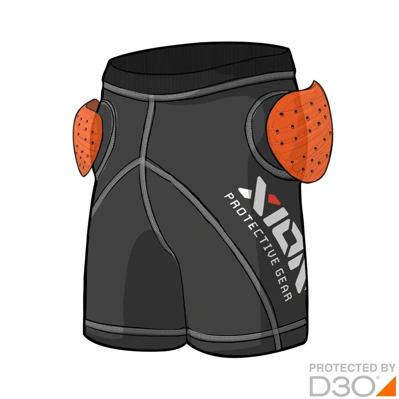 Xion Protective Gear Freeride Junior Padded Shorts-3