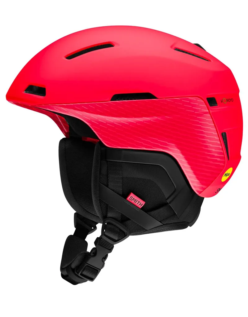 Smith Accel MIPS Ski and Snowboard Helmet Red