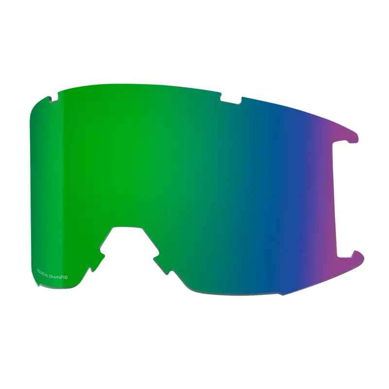 Smith Squad XL Chromapop Replacement Lens in Everyday Green Mirror