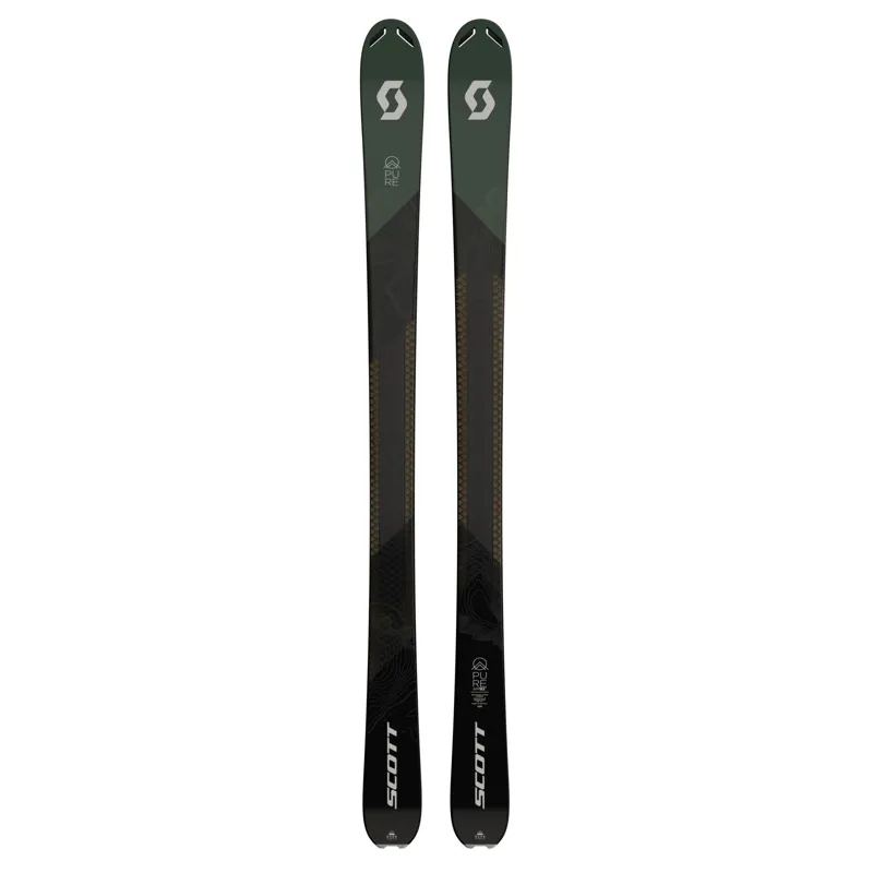 Scott Pure Am 92Ti All Mountain Skis - Skis Only-1