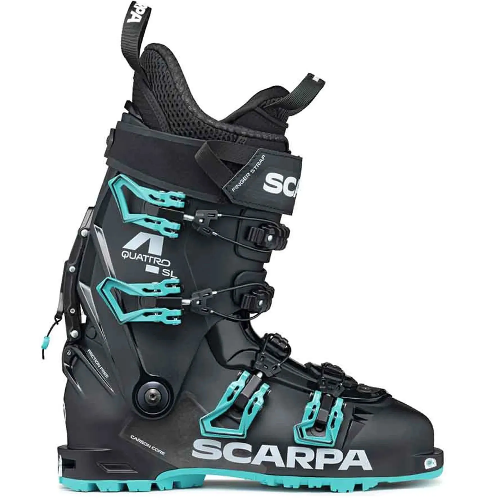Quattro SL Ladies Touring Ski Boot Lightweight Black Blue