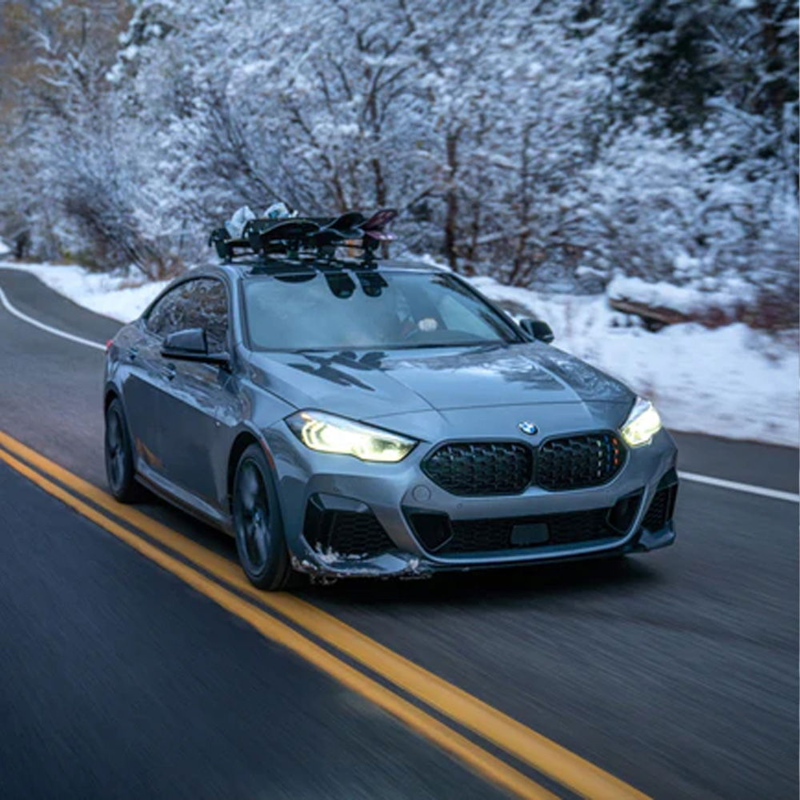 SeaSucker Classic Ski Rack in Silver-5