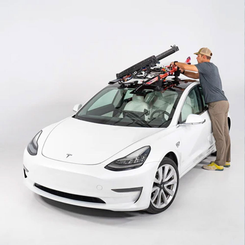 SeaSucker Classic Ski Rack in Silver-4