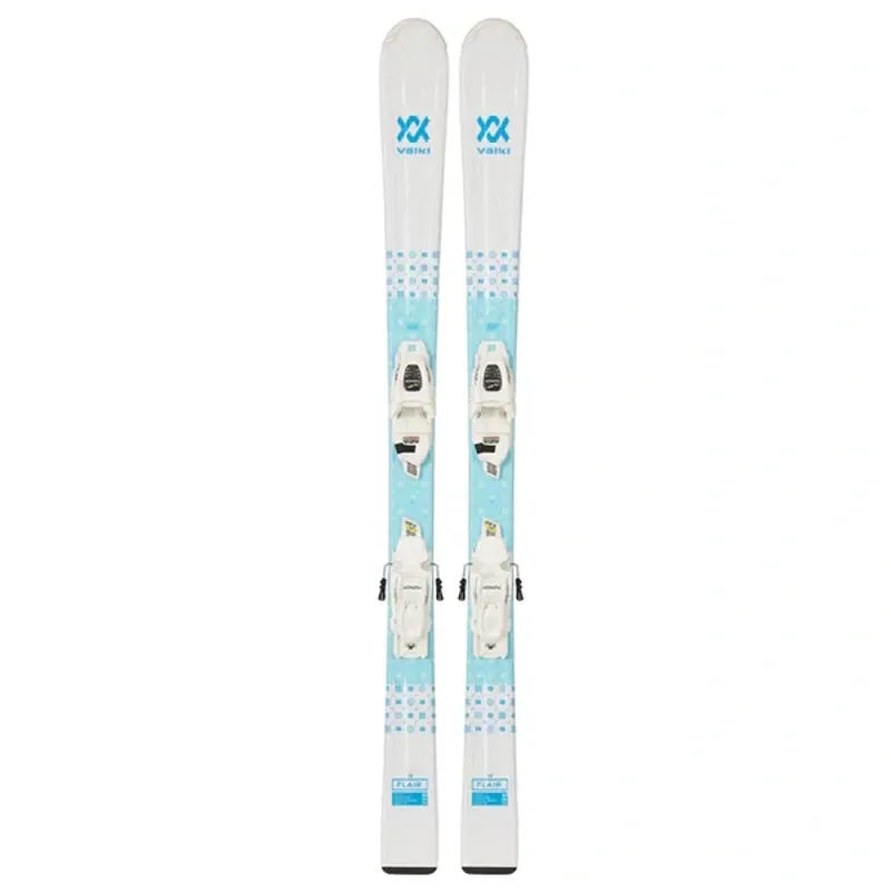 Volkl Flair Junior Skis With Marker 7.0 Bindings 150cm