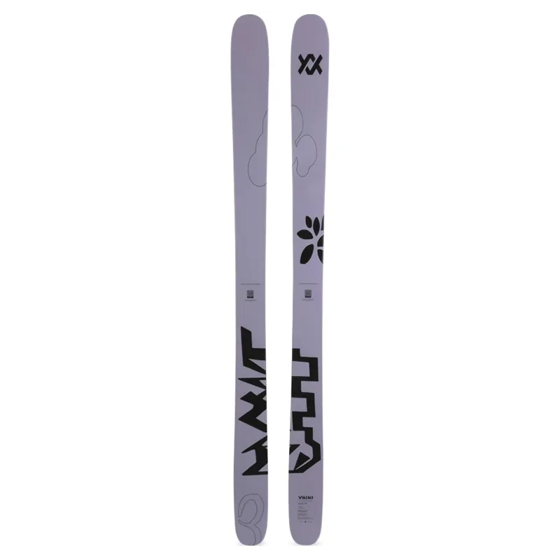 Volkl Revolt 104 Flat Skis Ex Demo with Marker Griffon Bindings 180cm