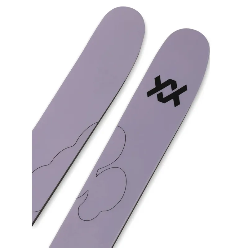 Volkl Revolt 104 Flat Skis Ex Demo with Marker Griffon Bindings 180cm-3