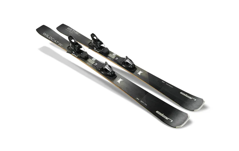 Elan Wildcat 83 Black Edition Women's Skis 2026 with Tyrolia X ELX Bindings-3
