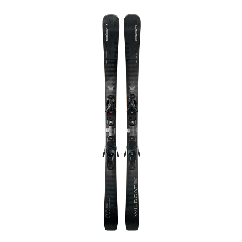 Elan Wildcat 83 Black Edition Women's Skis 2026 with Tyrolia X ELX Bindings-1