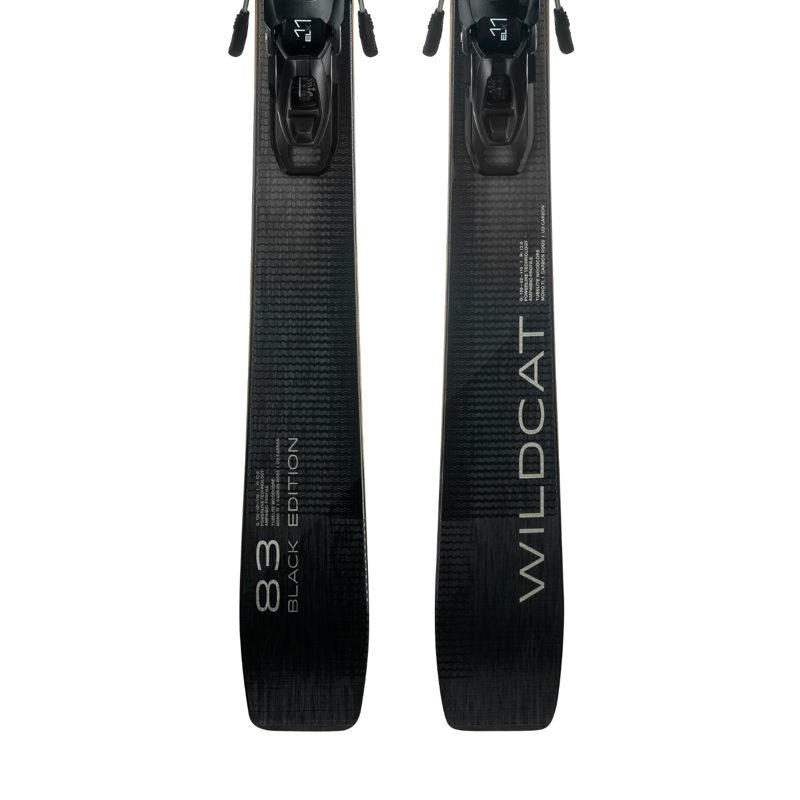 Elan Wildcat 83 Black Edition Women's Skis 2026 with Tyrolia X ELX Bindings-2