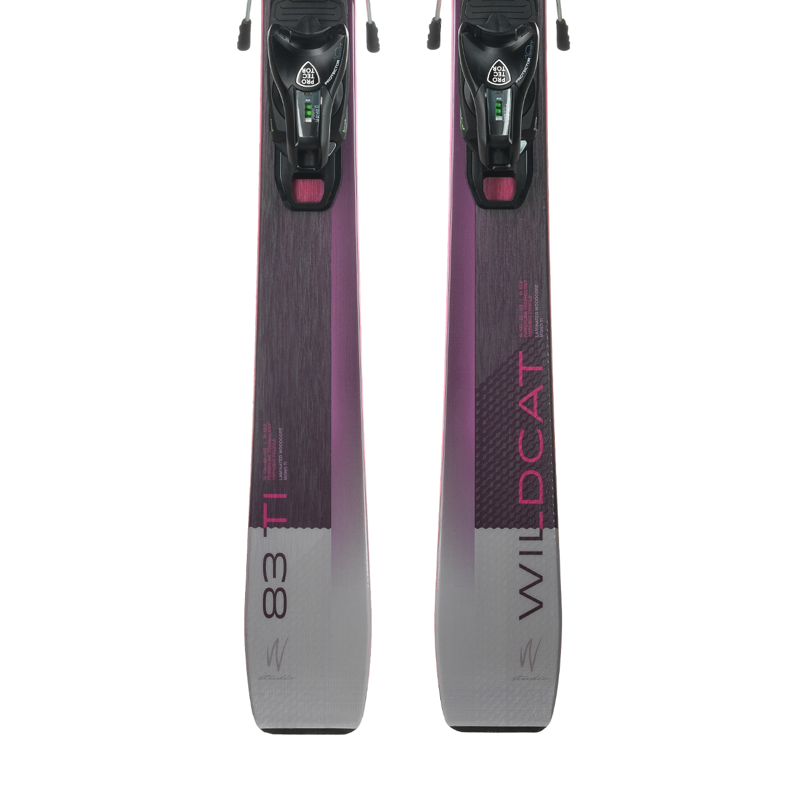 Elan Wildcat 83 TI Women's Skis 2026 with Tyrolia X EL 9.0 Bindings-2