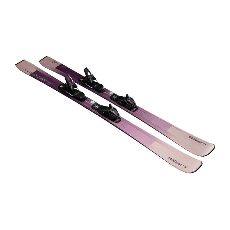 Elan Wildcat 80 C Womens Skis with ShiftX Bindings-1