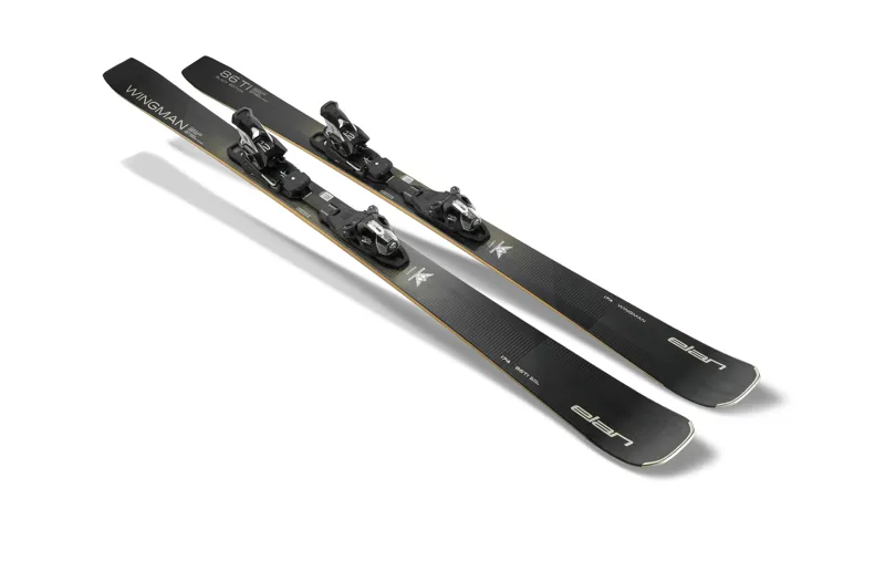 Elan Wingman 86 BLACK EDITION Skis 2026 with EMX 12.0 Bindings-3
