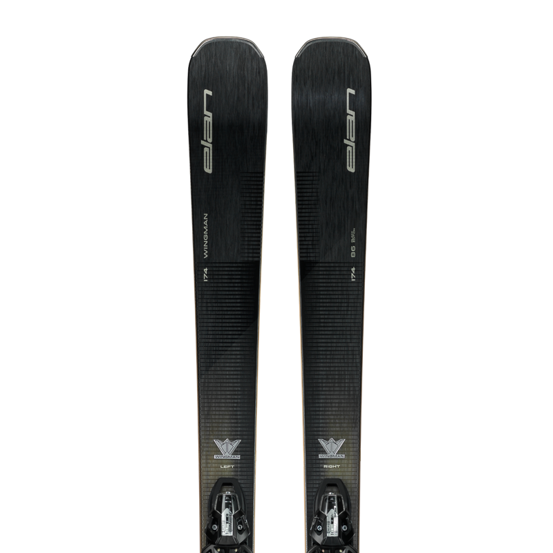 Elan Wingman 86 BLACK EDITION Skis 2026 with EMX 12.0 Bindings