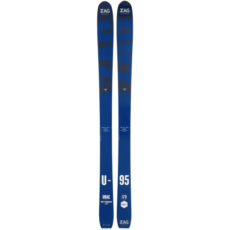 ZAG UBAC-95 Touring Skis - New Ex Display 174cm Skis Only-1