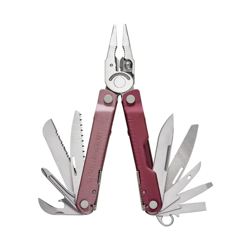 Leatherman Rebar Multi Tool in Heathered Cranberry